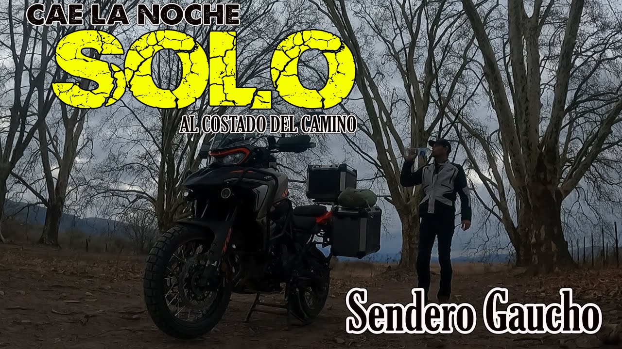 Me encuentras la noche y debo acampar al lado del camino #benelli #motos #motociclistico #viajes