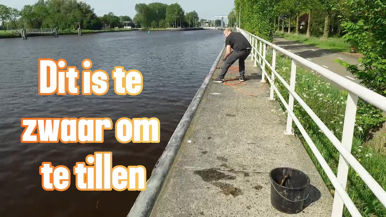 Er komt geen einde aan die kabel #magneetvissen