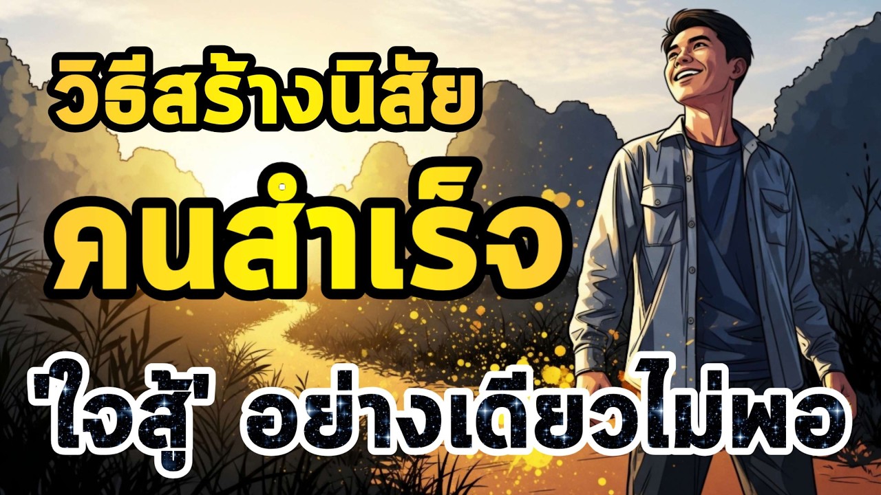 ทำไม ‘ใจสู้’ อย่างเดียวถึงไม่รอด? วิธีการสร้างนิสัยให้เป็นคนสำเร็จที่ยั่งยืน | Atomic Habits