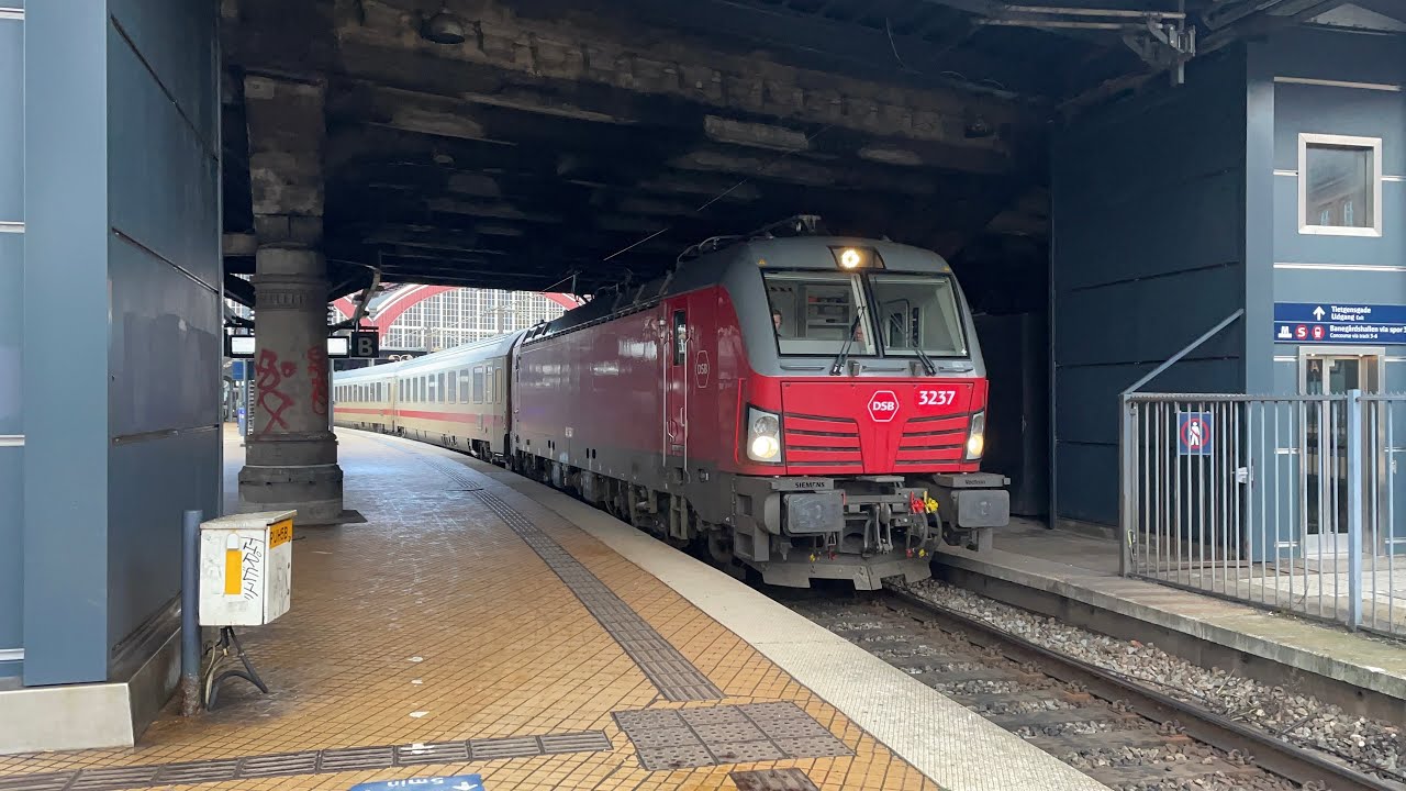 Tog i København H | Trains in Copenhagen Central Station