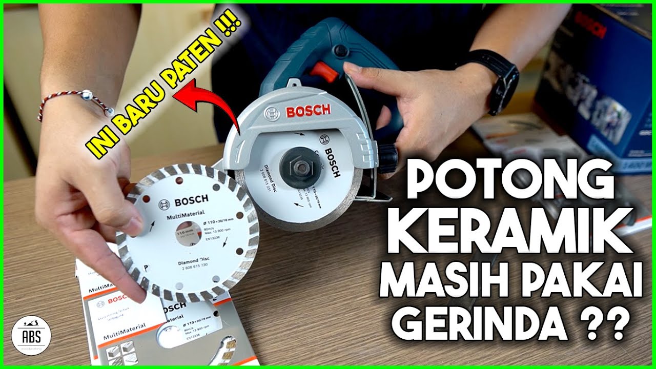 Review Marble Cutter GDC 140 & Mata Potong Keramik Terbaik Bosch Professional
