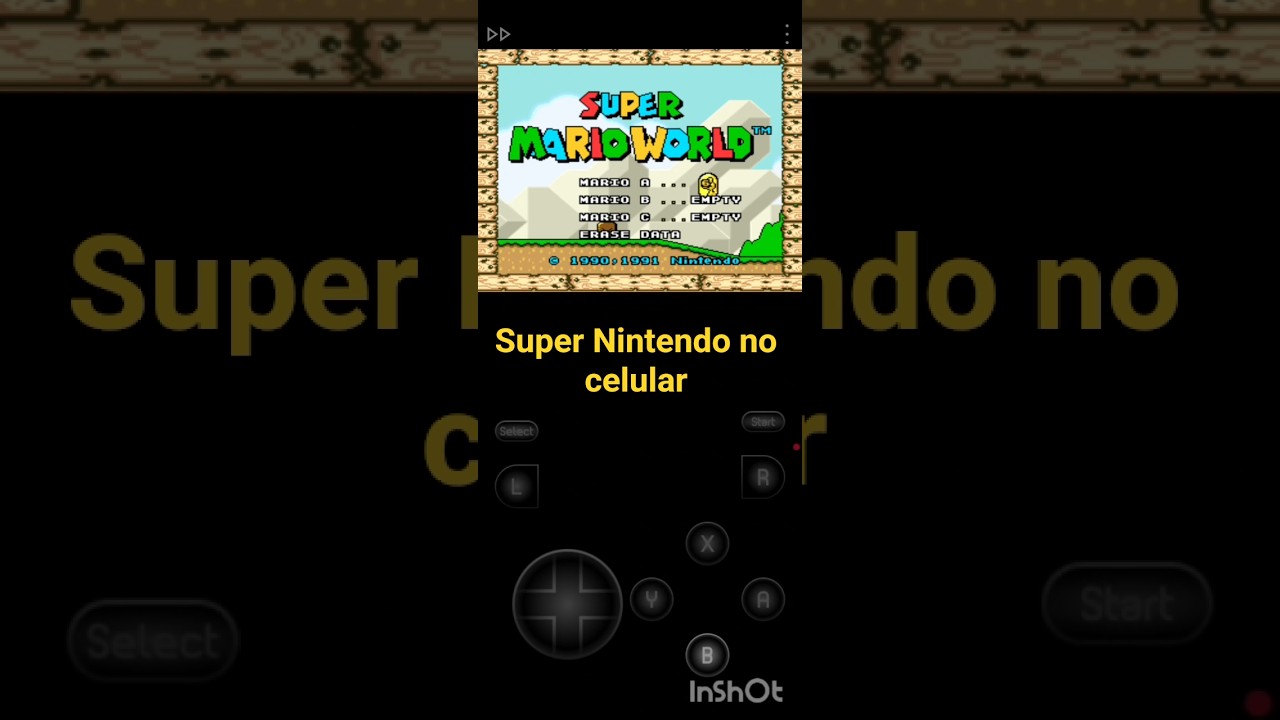 Super Nintendo no Celular(Tutorial R&aacute;pido)