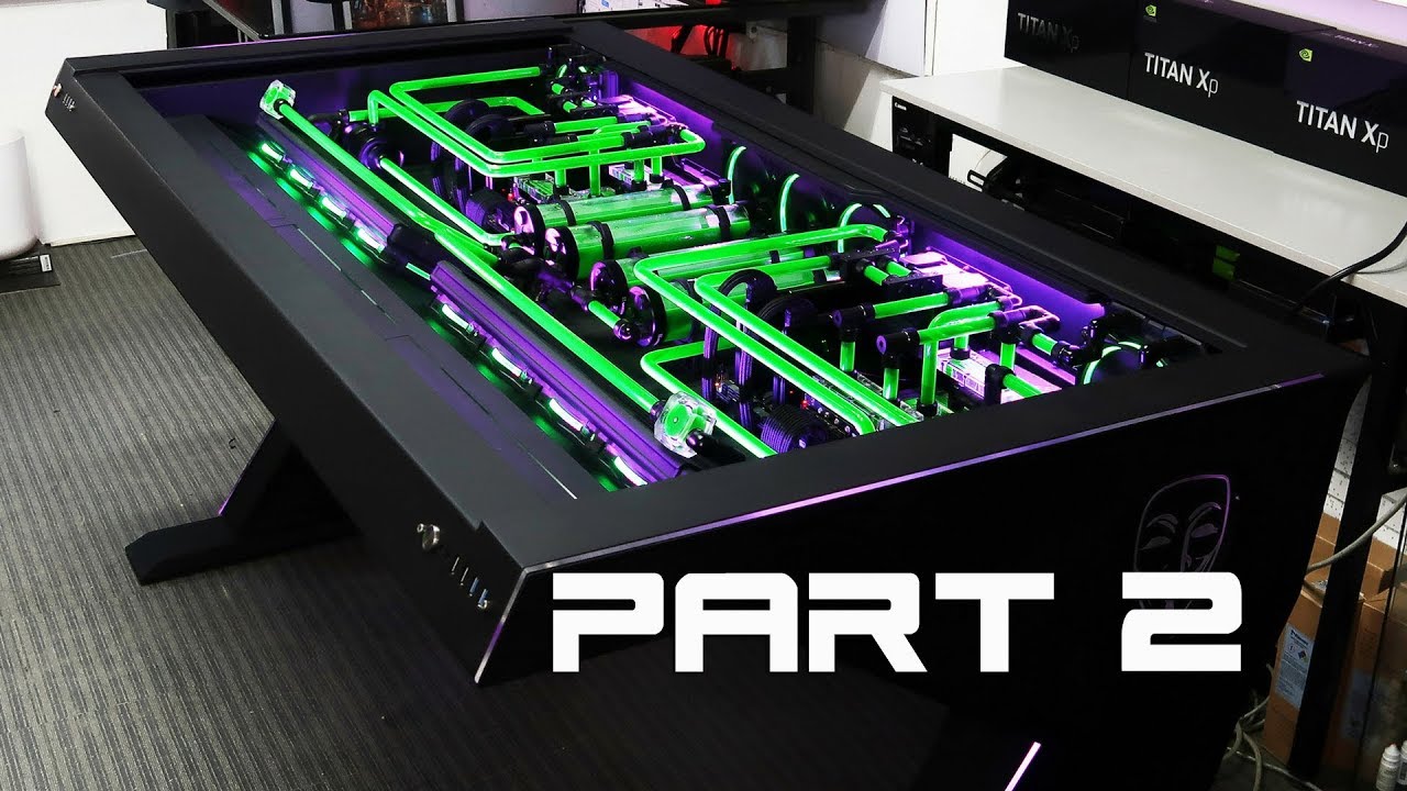 Custom Desk Pc Build #38 
