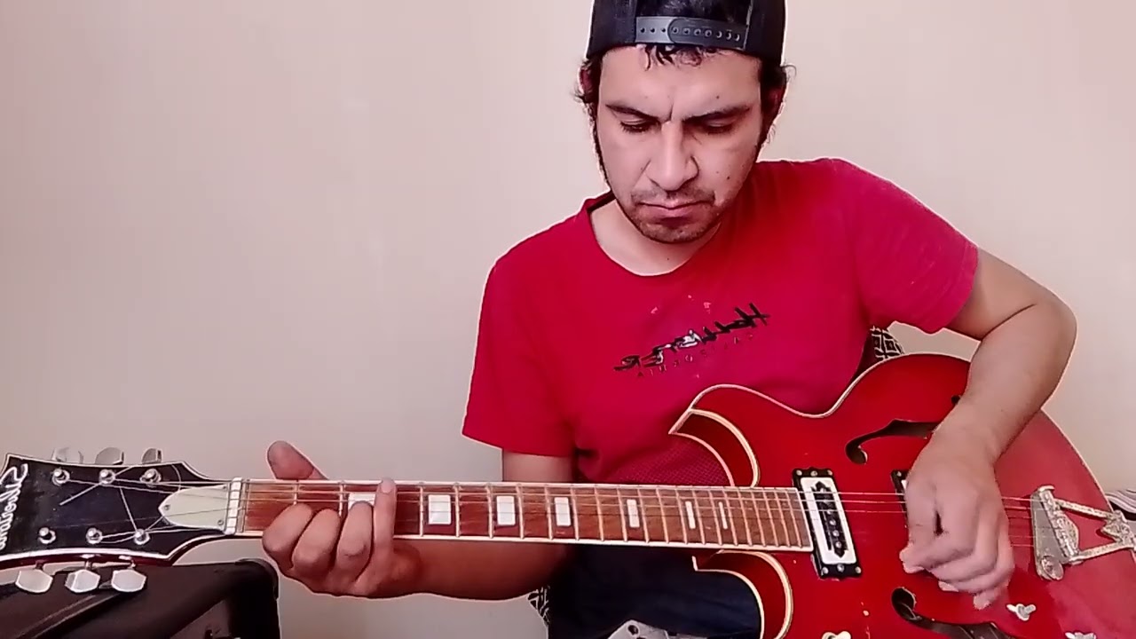 Fiesta en la playa - el komander - guitar cover 