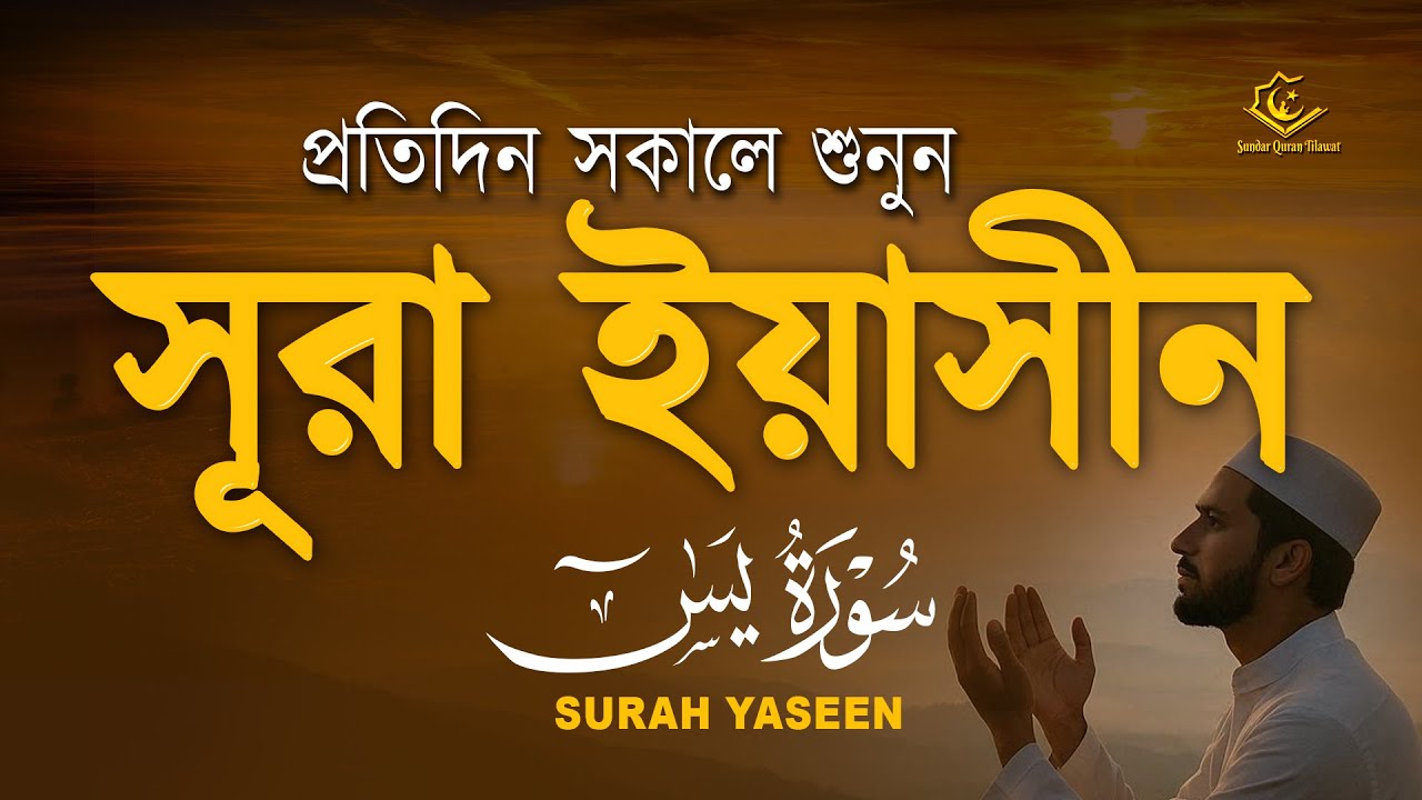 (প্রতিদিন সকালে শুনুন) আবেগময় কন্ঠে সূরা ইয়াসিন | Quran Tilawat | Surah Yaseen/yasin by Alaa Aqel