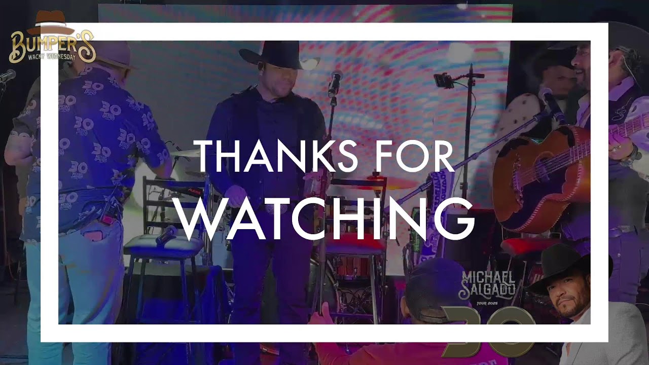 Bumper’s Wacky Wednesday “Michael Salgado”