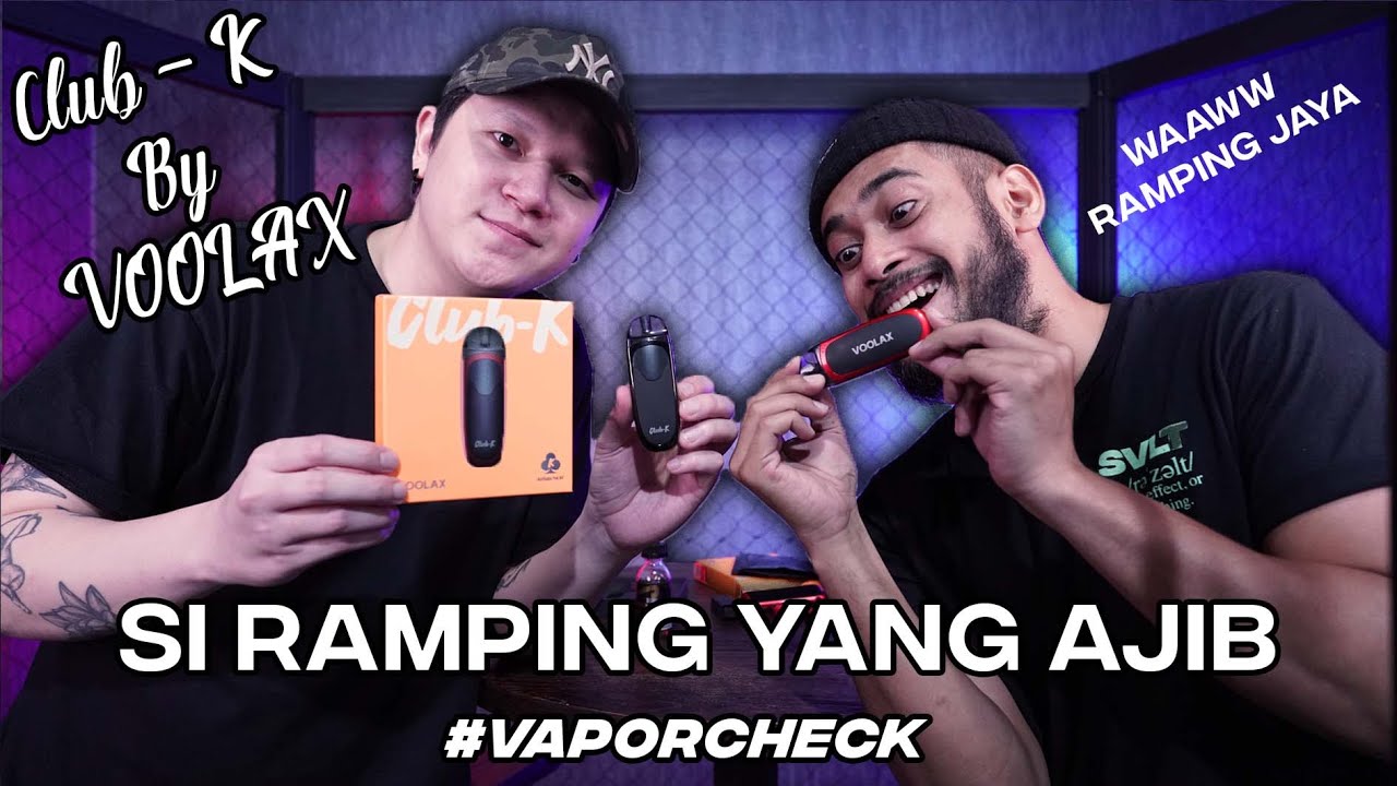 #VAPORCHECK : CLUB - K BY VOOLAX