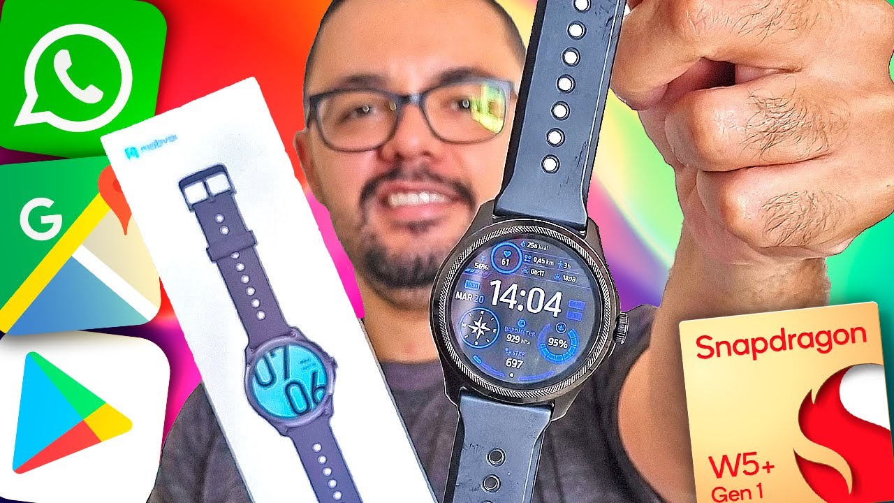 TicWatch Pro 5: Super Smartwatch com Processador Snapdragon e Wear OS!