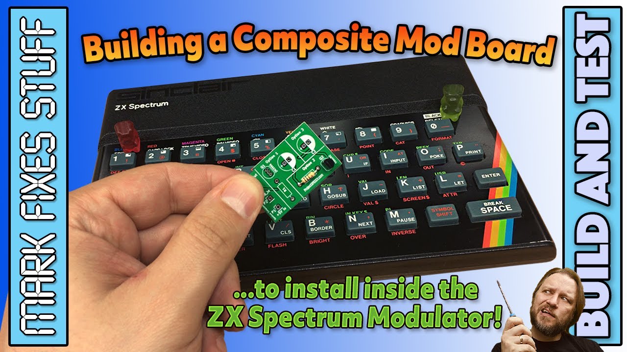 Переключение ВЧ-выхода ZX Spectrum на композитный видеосигнал. Стоит ли оно того?