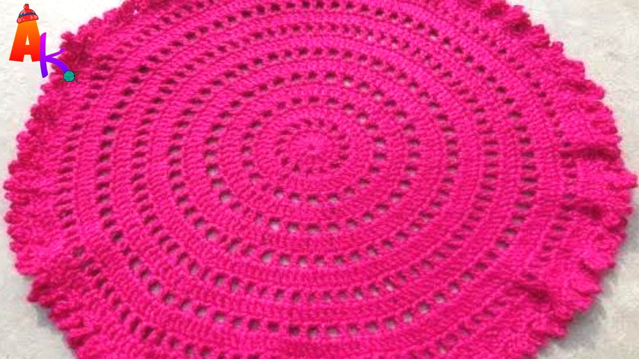 Crochet Table Mat/Thalposh[Hindi]