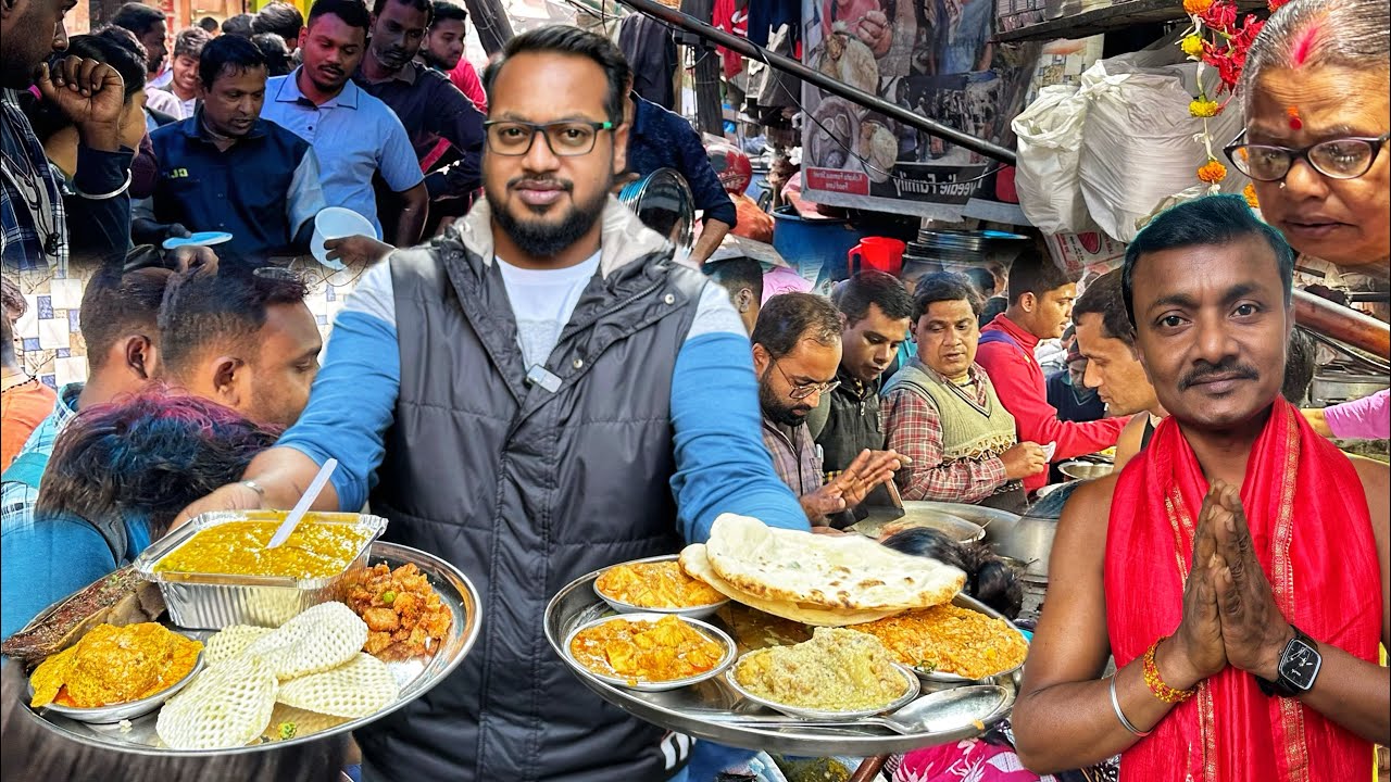 লাইনে দাঁড়িয়ে খেতে হয় অরুনদার দোকানের মজার গন্ধরাজ ফুলকপি, বেগুন সুন্দরী, পনির ভর্তা 🔥 আরো কত কি!!