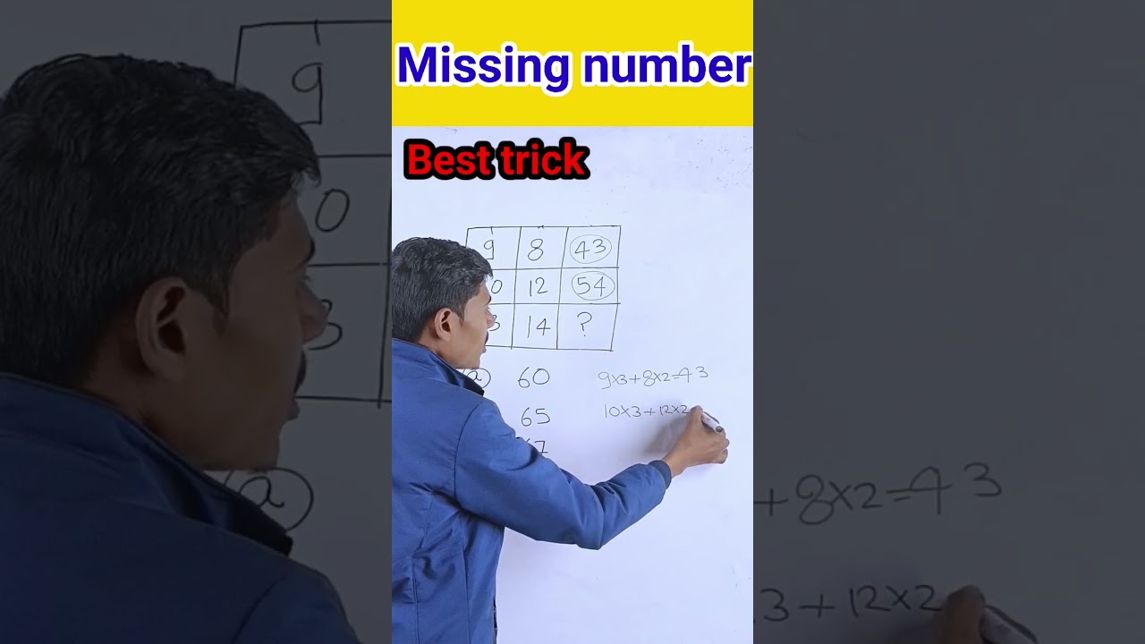 number system reasoning tricks , number series box puzzle, #ssc #sscreasoningtricks #maths
