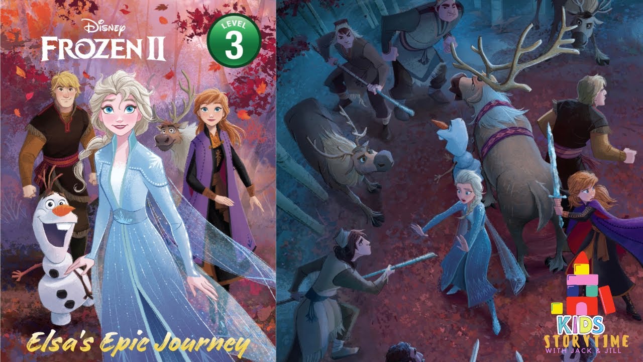❄️⚔️ Kids Book Read Aloud: Disney Frozen 2 : Elsa's Epic Journey