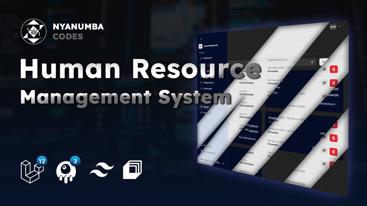 Build a Simple HRM System in Laravel 12 with Livewire Starter Kit – Full Guide!