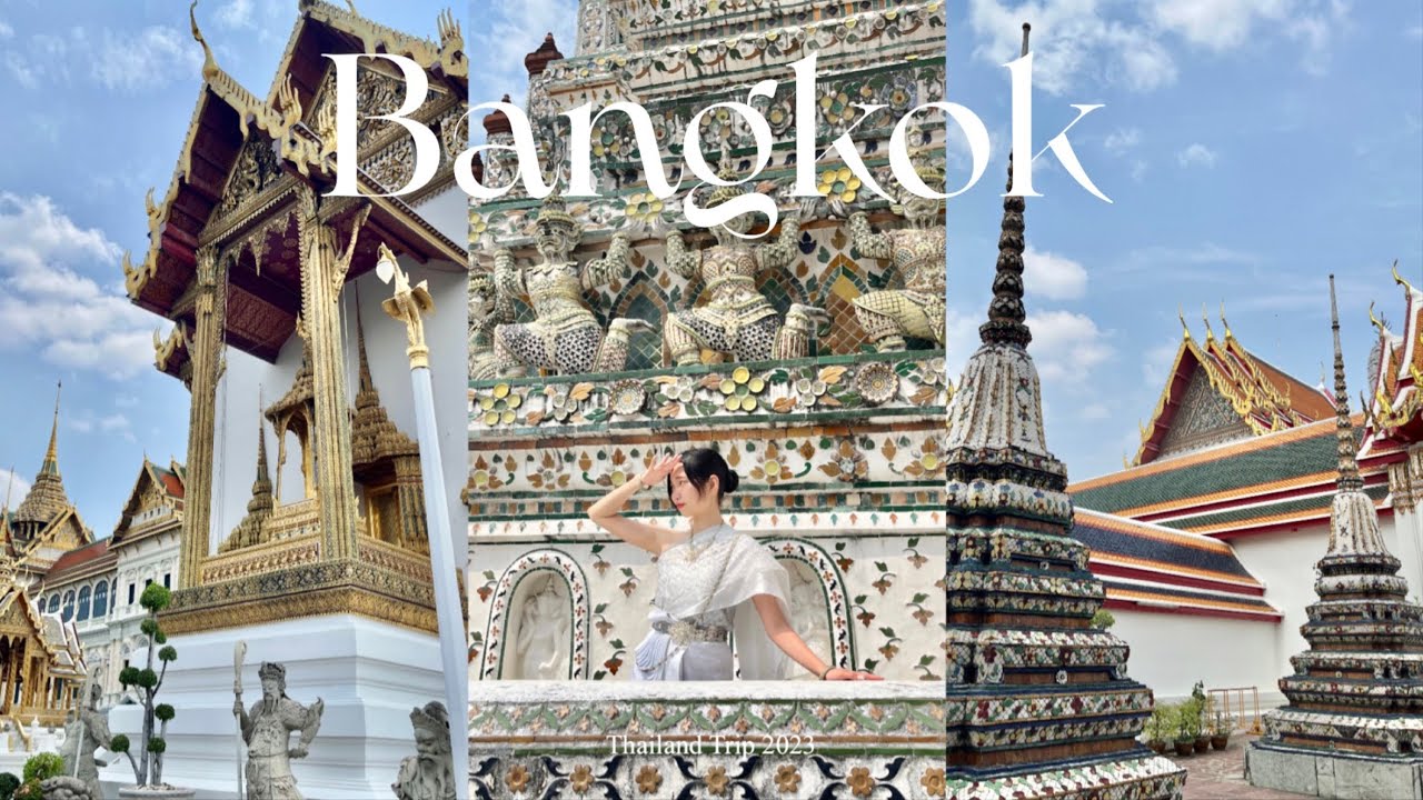 THAILAND VLOG 🇹🇭 Love Bangkok! Khaosan Road, Tichuca Bar, Floating Market, Temple Tour, Local Food!