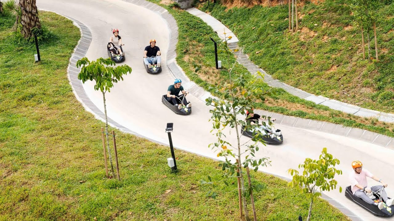 Skyline Luge Ride Rawang, RM 70/USD17 - 4 rides! Come weekday to skip the queue. ~Follow Me~