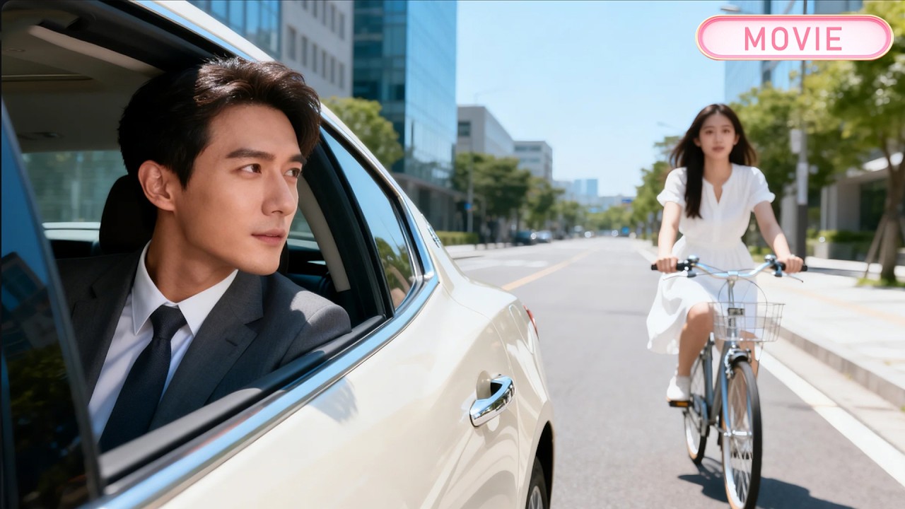 【MOVIE】母胎單身的霸總，竟對這個車窗外騎車的實習生一見鍾情！#胡歌 #白冰  #实习生 #一见钟情 #甜宠 #职场