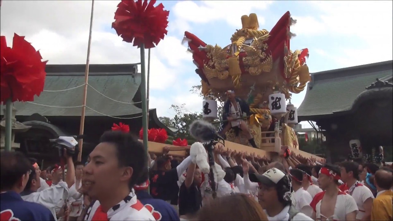 令和元年10月14日　曽根東之町屋台　宮入