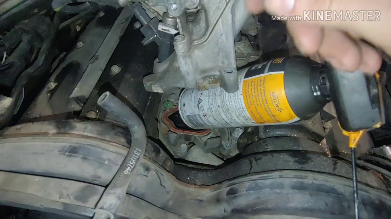 Saturn Vue 3.0 spark plug replacement and upper intake removal