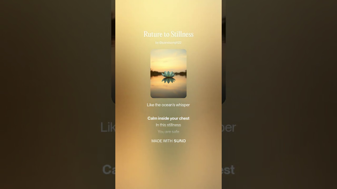 Ruture to Stillness