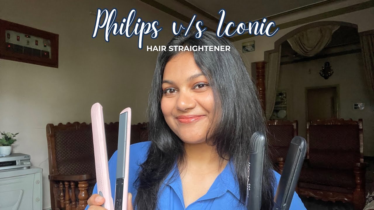 Ikonic V/s Philips Hair Straightener!! Which one should you pick??✨ Birjees Aamira