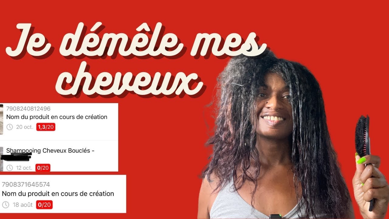 Comment je démêle mes cheveux | Eviter les produits toxiques !