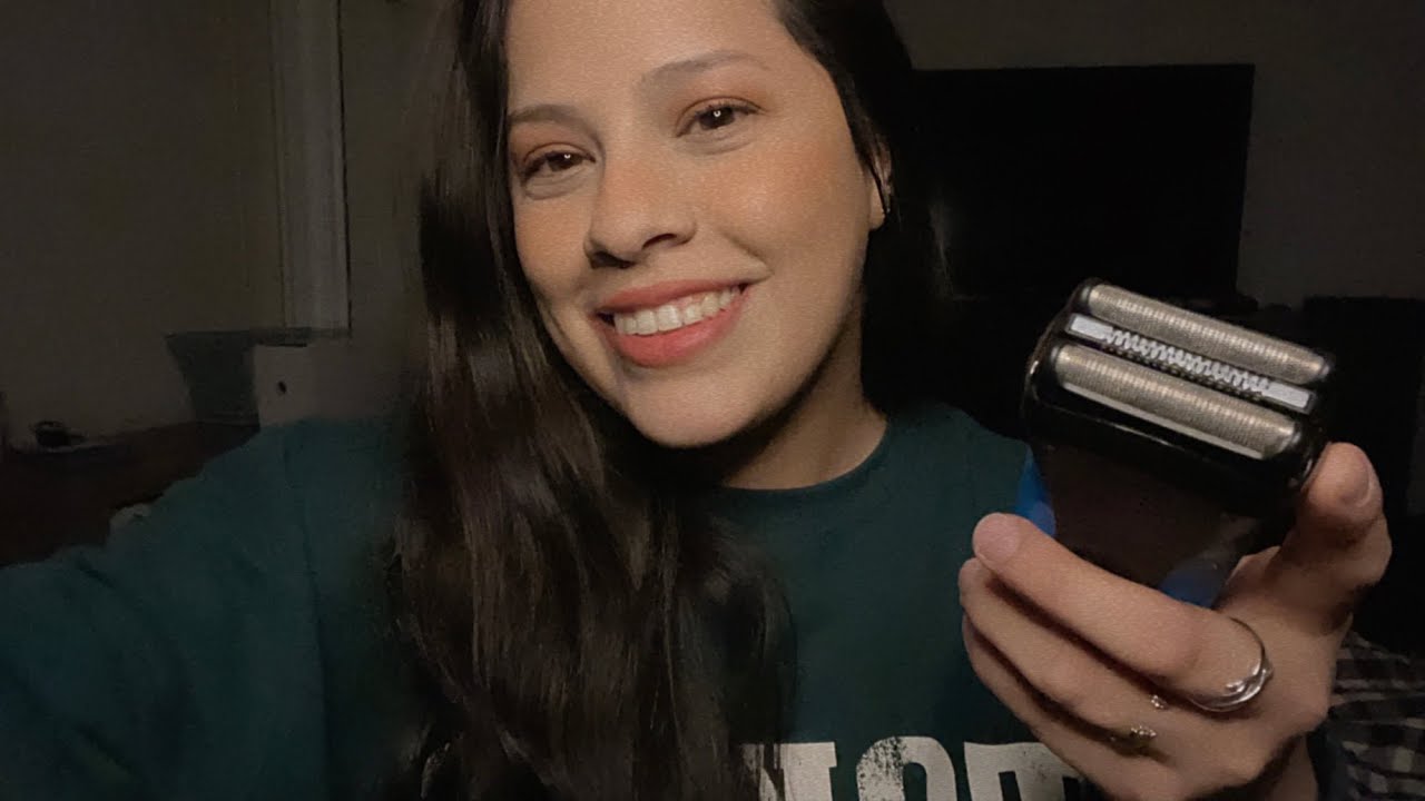 Men’s haircut ASMR and beard trim (scissors, clippers, hair touching, spray bottle) 🧔🏻✂️