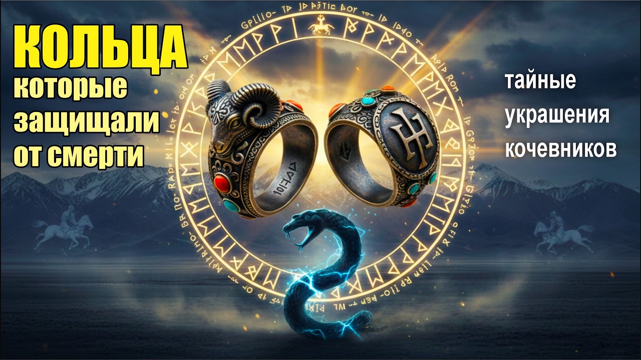 Кольца, которые защищали от смерти: тайные украшения кочевников