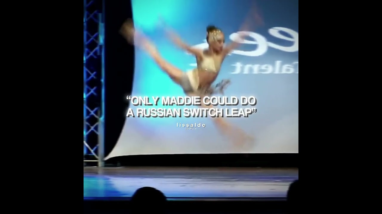 &lsquo;only maddie can do a Russian switch leap&rsquo; 🤍💞 #aldc  #dancemoms  #shortsfeed  #fyp