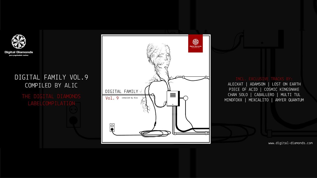 V.A. Digital Family Vol. 9 compiled by Alic | Spoiler-Mix by Adamson