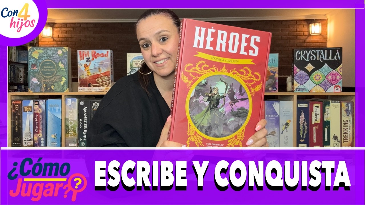 HEROES Escribe & Conquista 🛡️ ¿Cómo se juega?