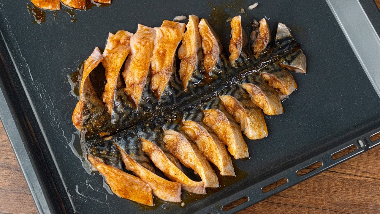 Так вкусно я еще никогда не ела! Простой рецепт скумбрии!