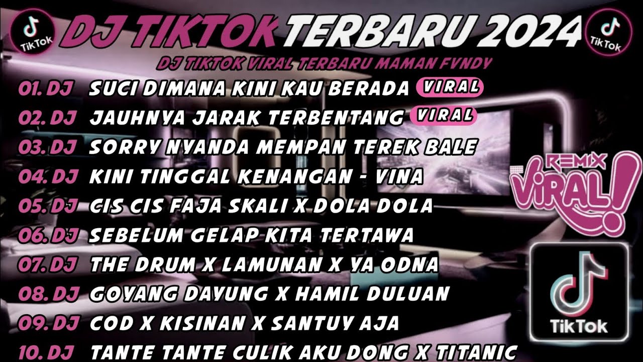 DJ TIKTOK TERBARU 2024🎵DJ SUCI DIMANA KINI KAU BERADA🎵DJ JAUHNYA JARAK TERBENTANG🎵FULL BASS