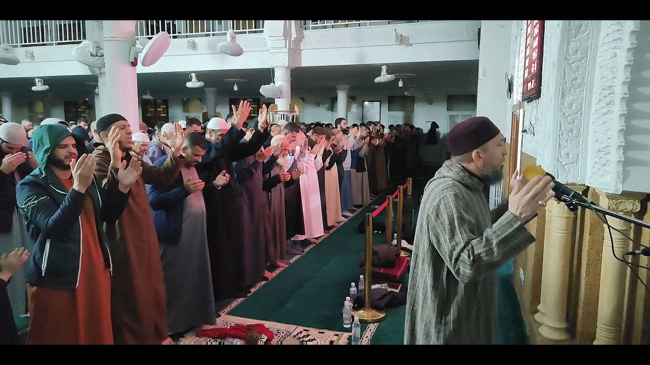 الدعاء الذي أبكى جميع المصلين - الشيخ امين كركوش الجزائري حفظه الله إمام مسجد النجاح - القبة الجزائر