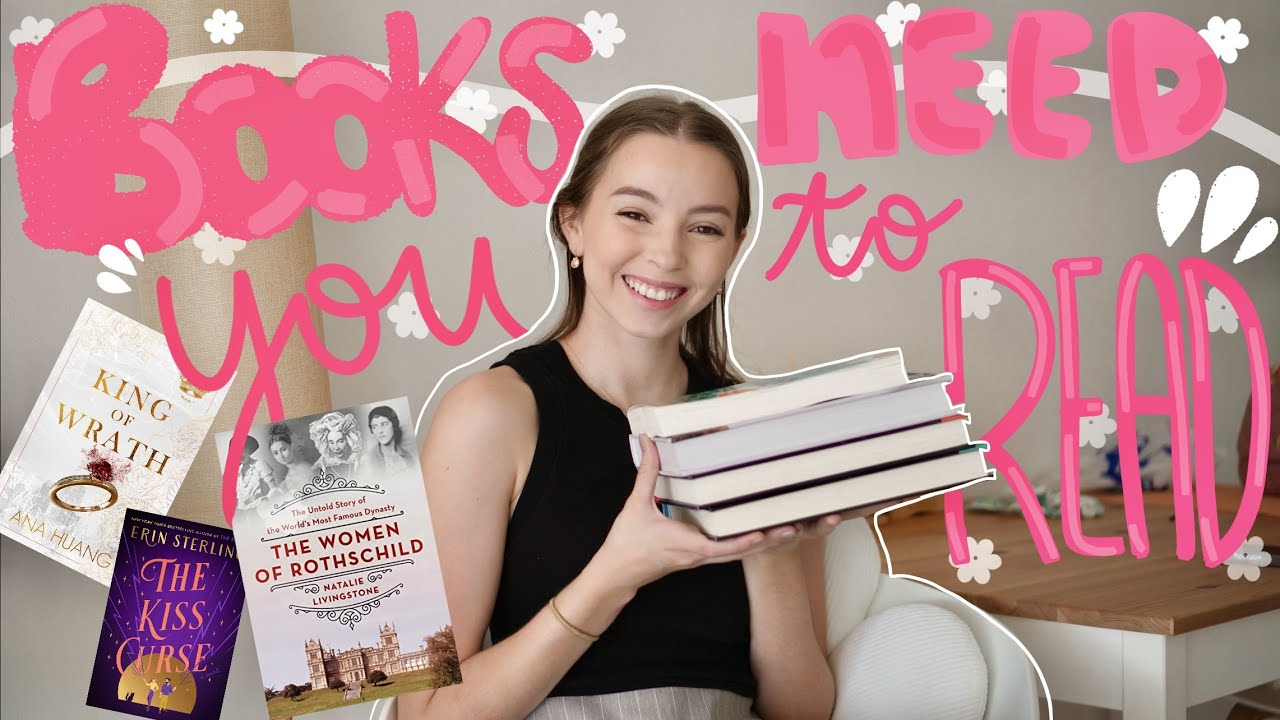 Books you NEED to go read right now! | book recommendations