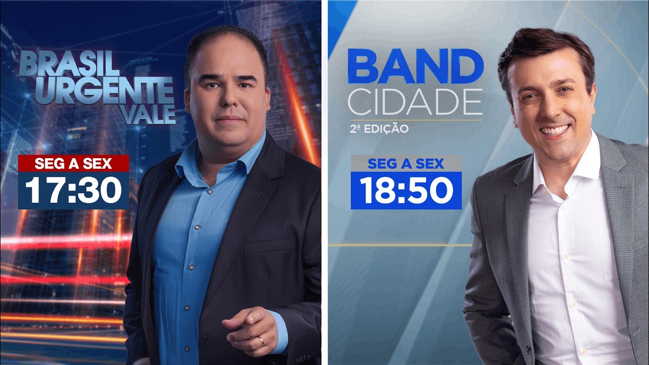 BRASIL URGENTE VALE E BAND CIDADE 2&ordf; EDI&Ccedil;&Atilde;O #aovivo