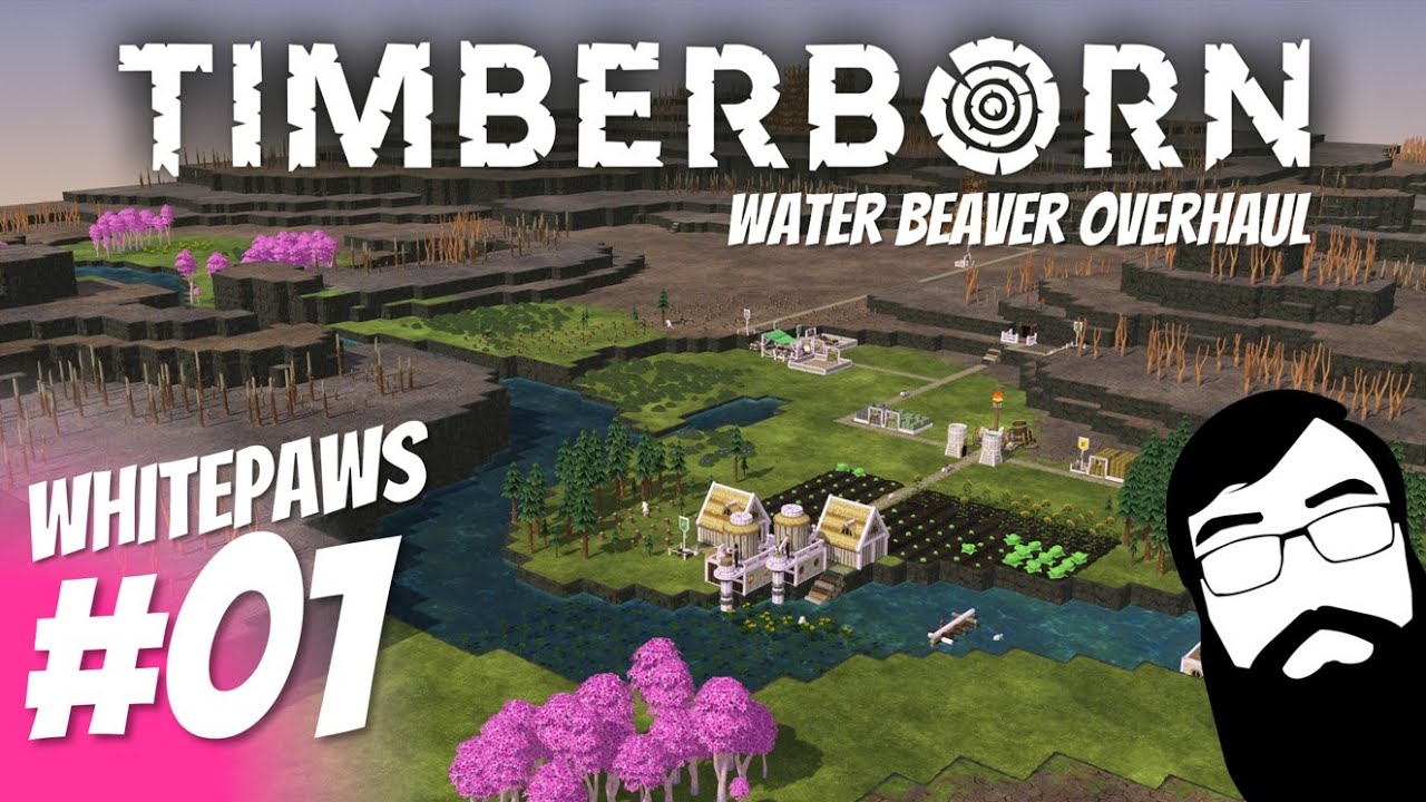 Starting a new series in the MASSIVE Water Beaver Overhaul mod! Timberborn Waterbeavers Episode 01