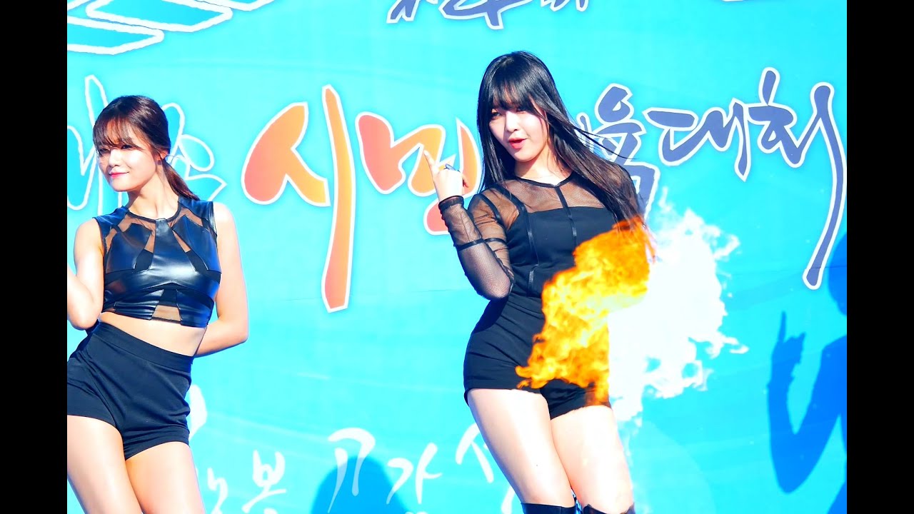 [Fancam/직캠]150425 AOA 찬미 - 단발머리 @세종시민체육대회