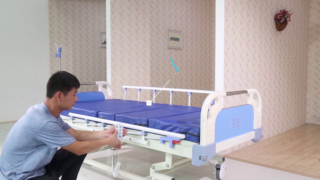 four function electric medical bed for hospital bed