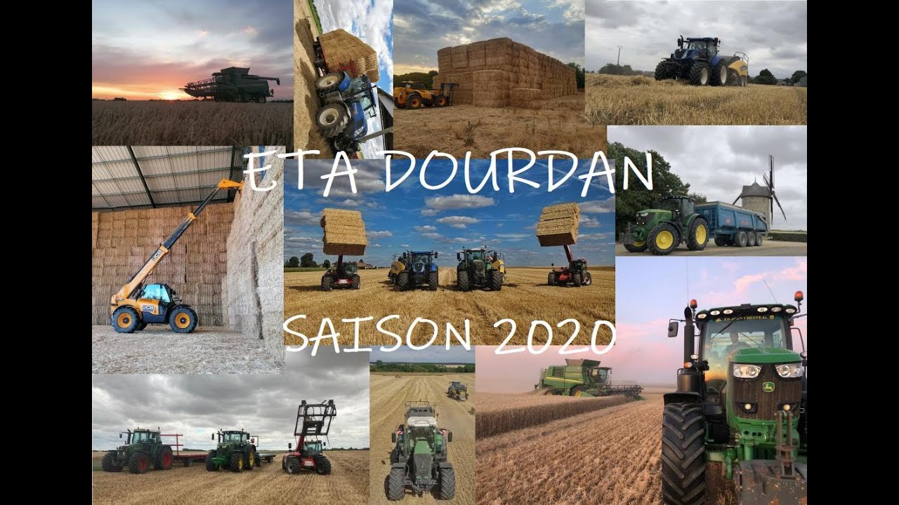 Saison de paille 2020 chez l'ETA Dourdan