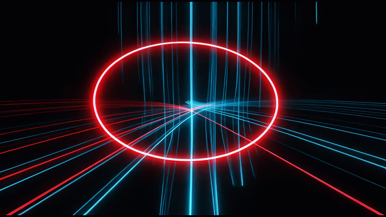 4K Colorful Neon Light Waves Motion Background – Seamless Screensaver