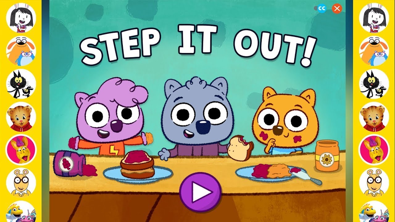 Work It Out Wombats! Games⭐Step it Out | PBS Kids Game