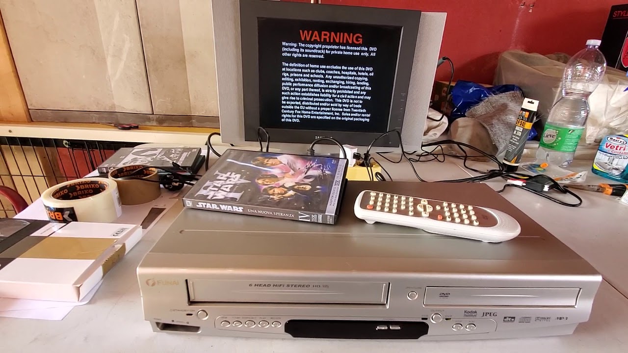 VIDEOREGISTRATORE COMBO VHS-DVD FUNAI