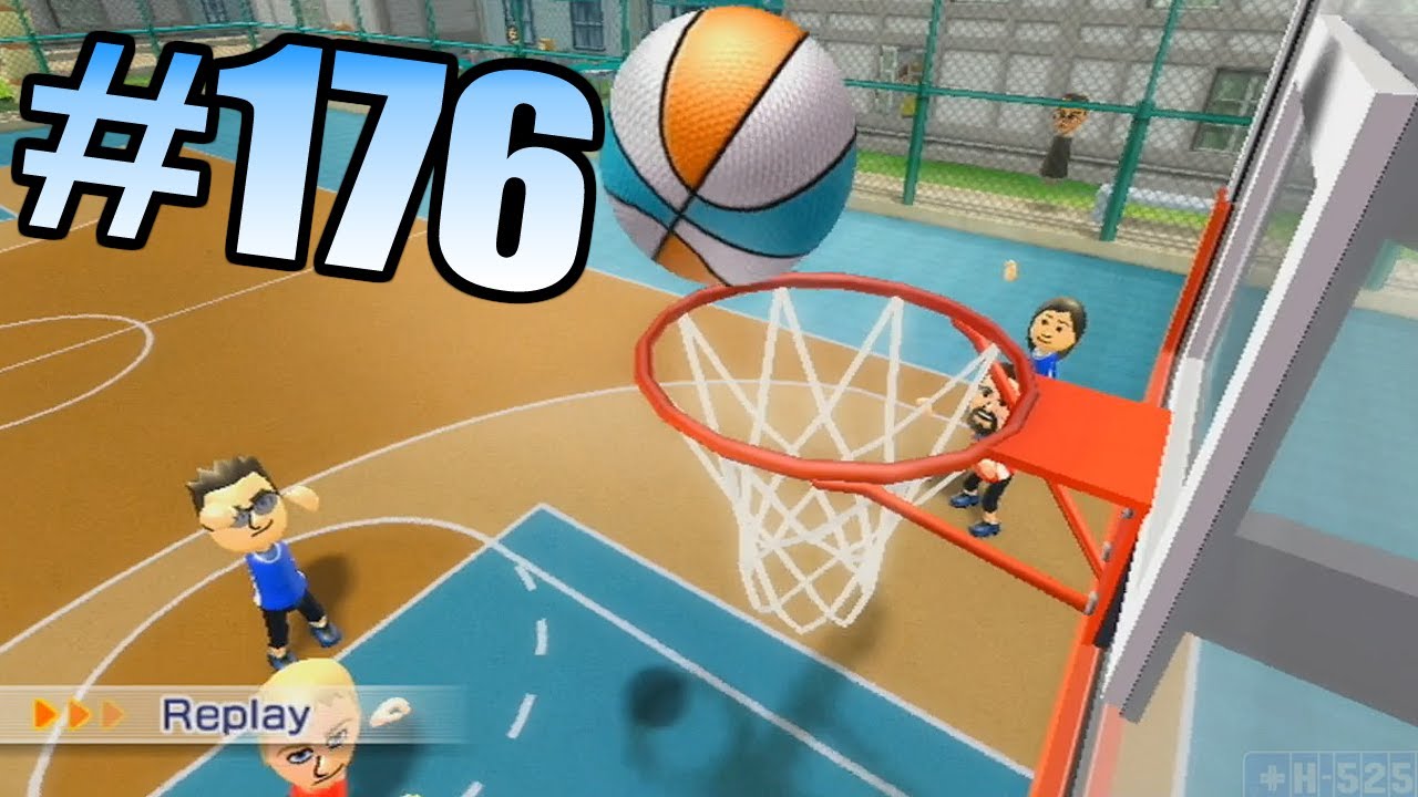 Wii Have Fun #176: Wii Sports Resort (Game 4 part 2; Basketball)