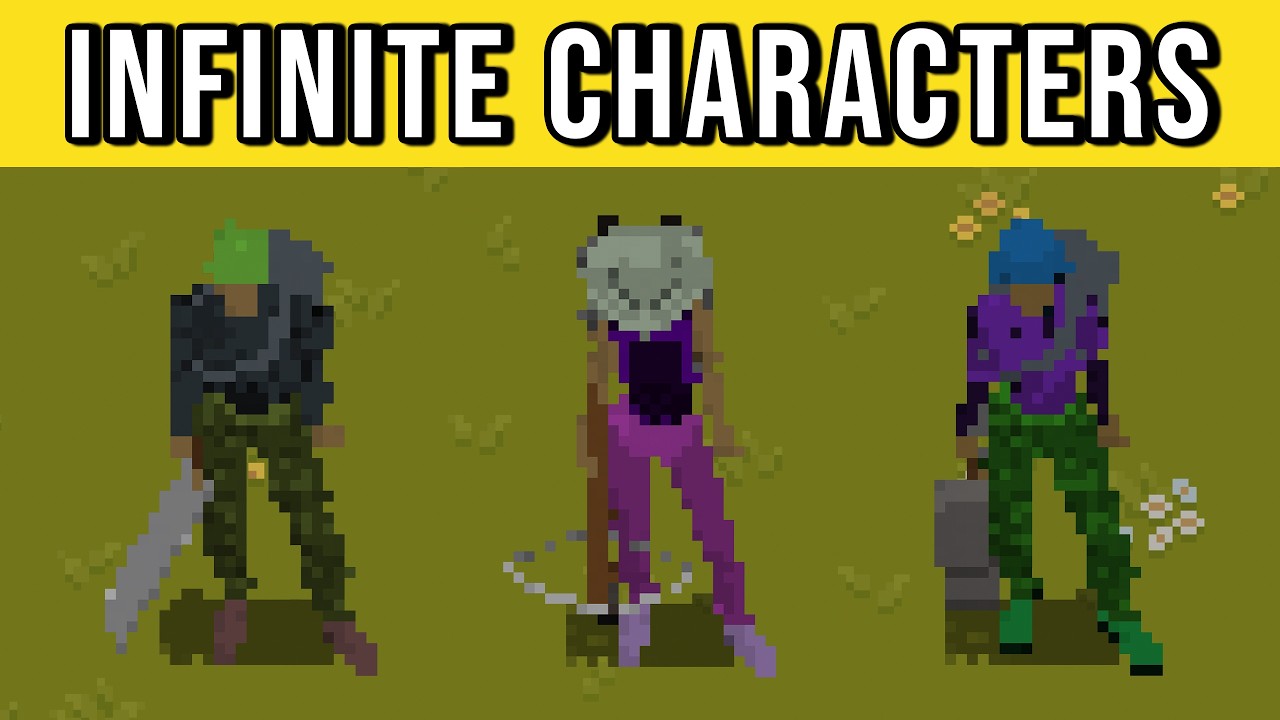 Godot Character Creator: Dynamic 2D System & Customization | Devlog #1