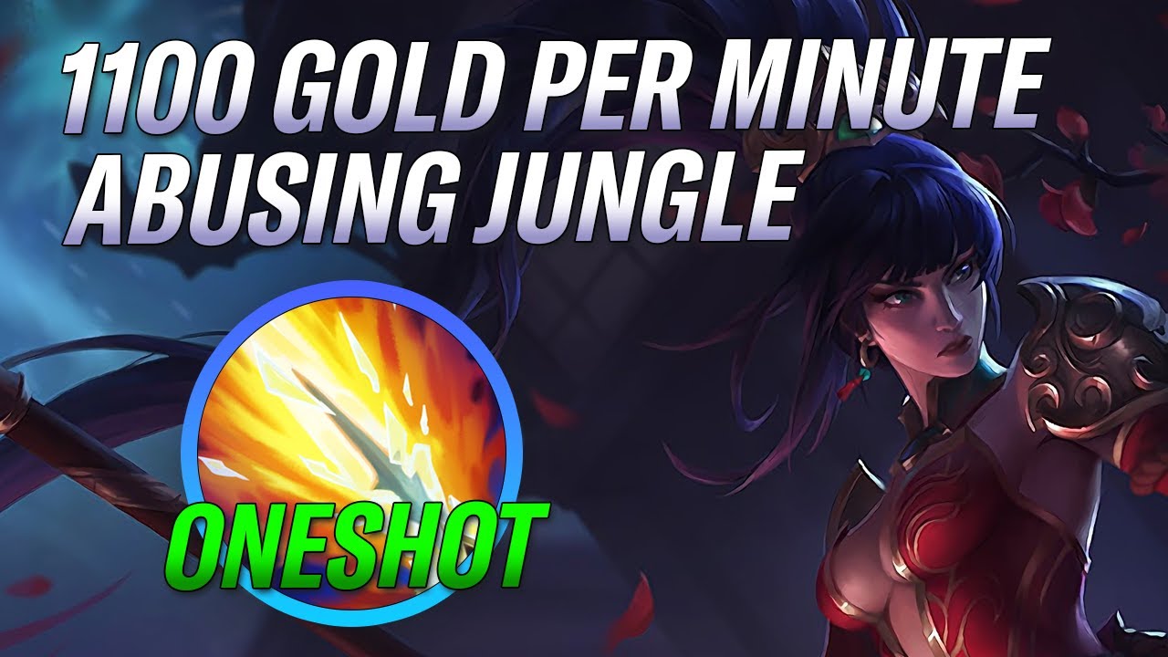 1100 GOLD PER MINUTE WHILE ABUSING JUNGLE! BEST ROLE TO CLIMB EVERY SEASON! NIDALEE WILD RIFT
