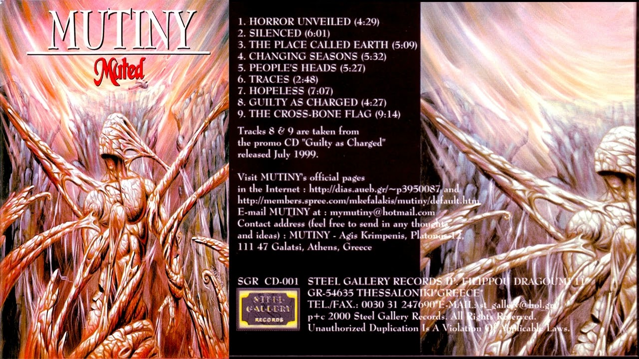 Mutiny | Greece | 2000 | Muted | Full Album | Heavy Metal | Rare Metal Album