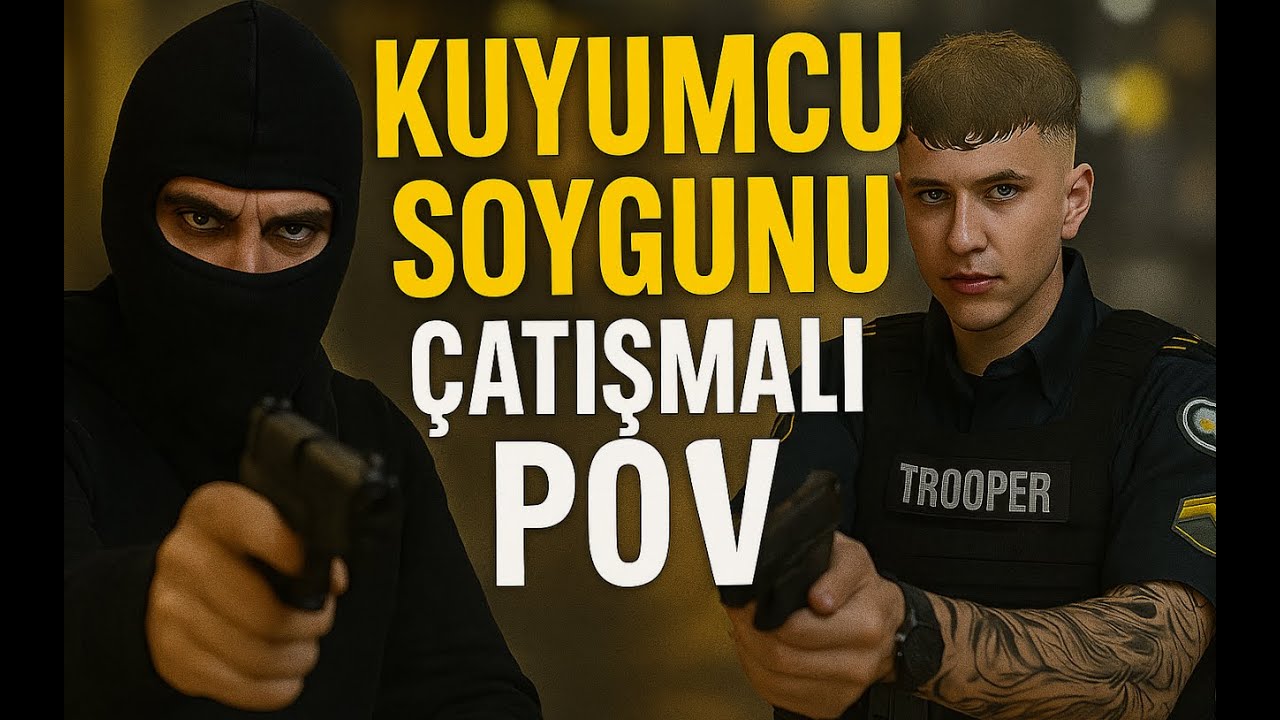 Kuyumcu Soygunu Çatışmalı #3 | Vactrass Pov Crew [RP] #fivem