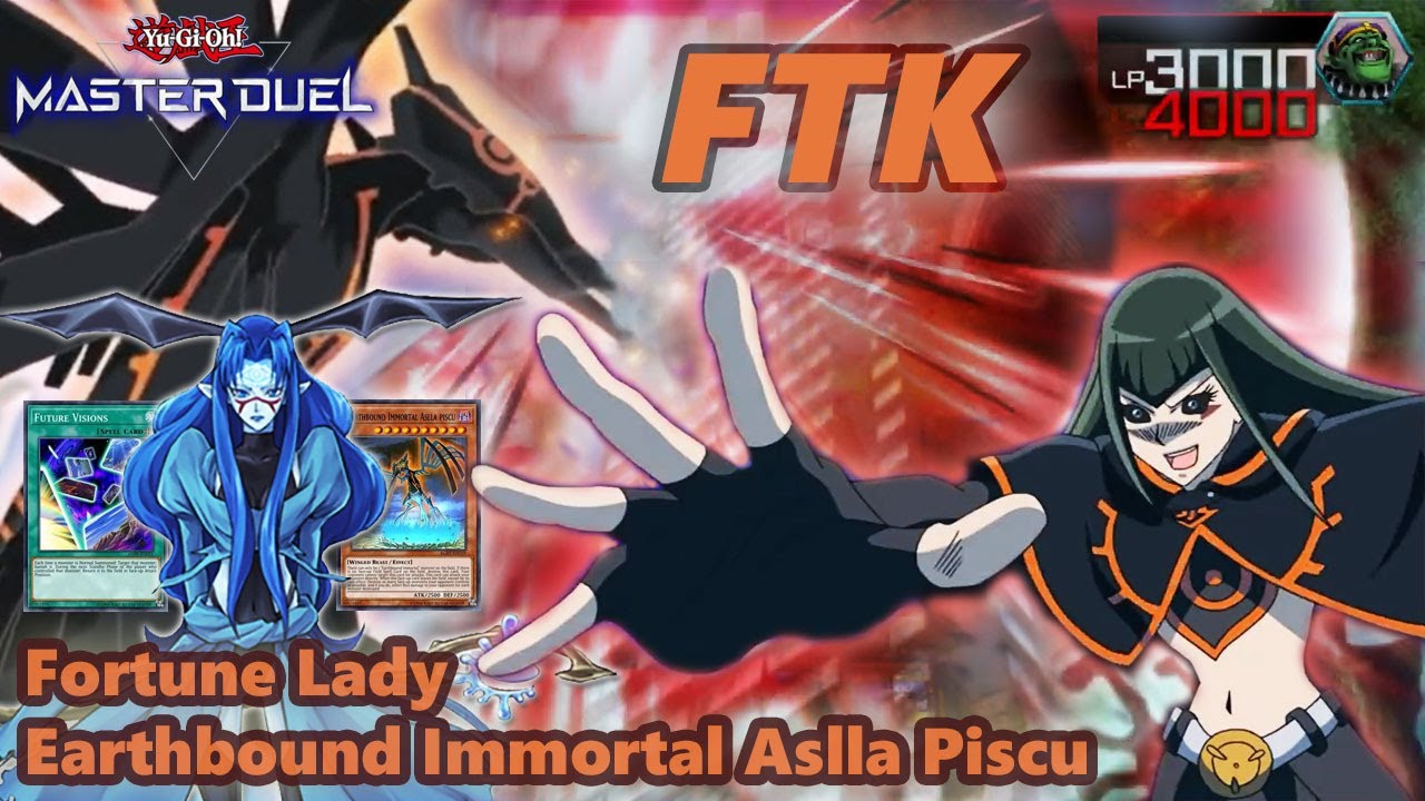 FTK Earthbound Immortal Aslla Piscu with Fortune Lady | Yu-Gi-Oh Master Duel