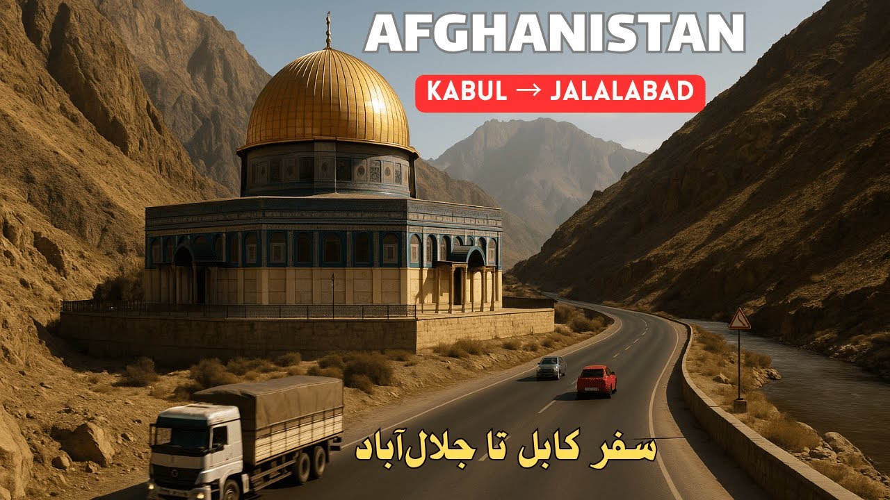 Kabul to Jalalabad Road Trip | Breathtaking Views & Dangerous Turns 🇦🇫🚗